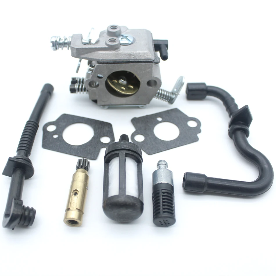 Carburetor Carb Oil Pump Fuel Hose Line Filter Service Kit For STIHL