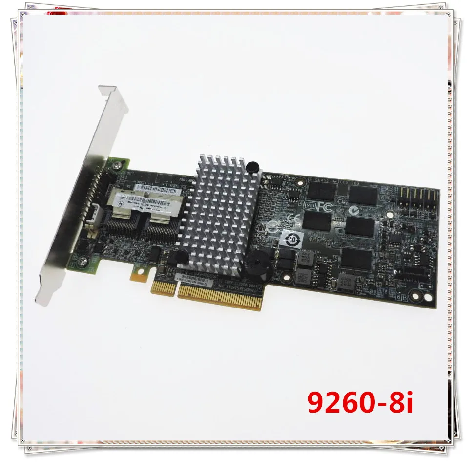 Карта контроллера LSI MegaRAID SAS 9260 8i 8 port 256 МБ кэш SFF8087 6 ГБ RAID0.1.5.6 PCI E 2 0 X8|Зарядные