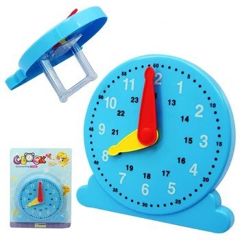

Kindergarten Clock Child Teaching Cognitive Model Toddler Learn Cognitive Time Toy New Arrival Boys And Girls Intelligence Toys