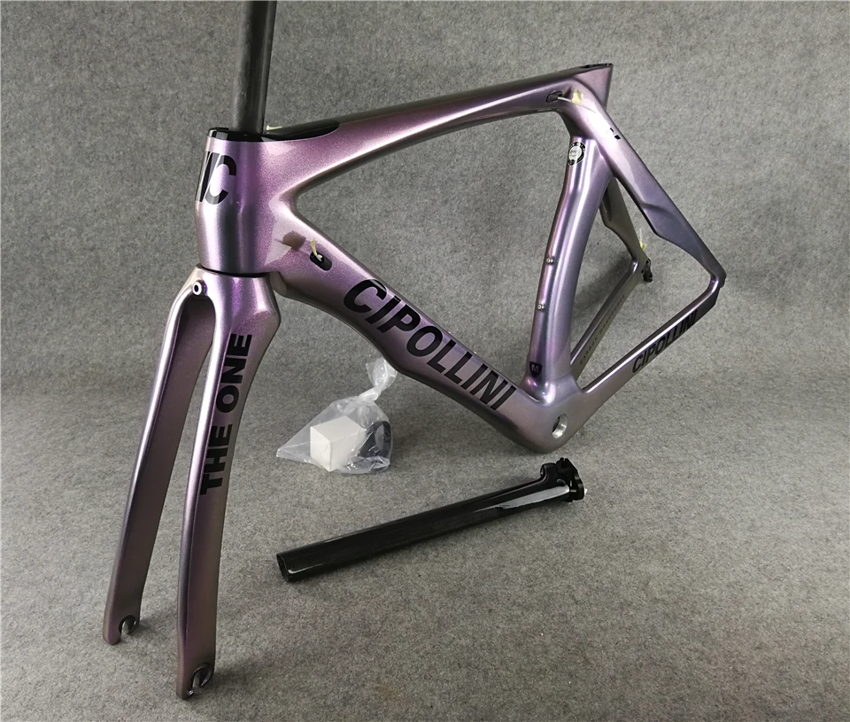 

2019 New arrival Chameleon painting T1000 3K Glossy MCipollini RB1K THE ONE carbon frames frameset XXS/XS/S/M/L/XL for selection
