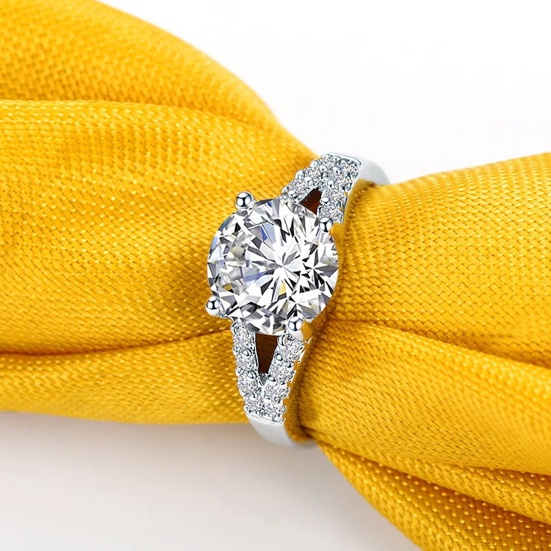 Классическое Обручальное кольцо sona 2 karat для женщин ALW1909|finger ring|engagement ringthe ring |