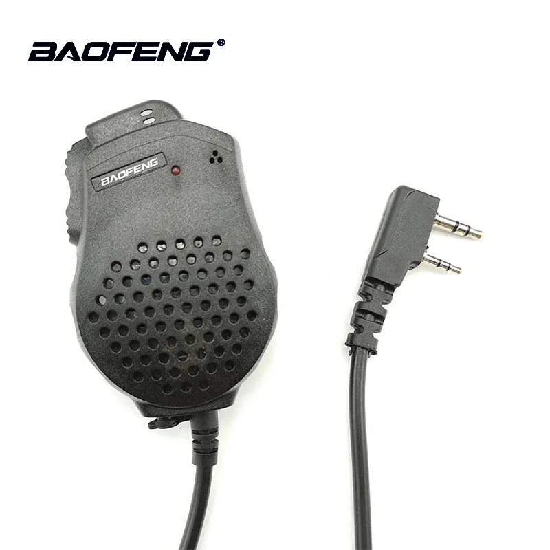 2 шт. Baofeng UV-82 двойной PTT Mic Динамик микрофон для Baofeng двухстороннее радио УФ 82 UV-8D UV-89 UV-82HP Walkie Talkie аксессуары