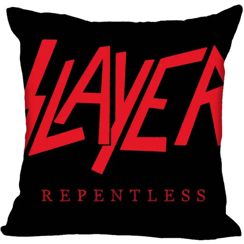 Заказная квадратная наволочка Slayer на заказ Чехол для подушки на молнии 40x40,45x45 см(с одной стороны - Цвет: Pillowcase 7