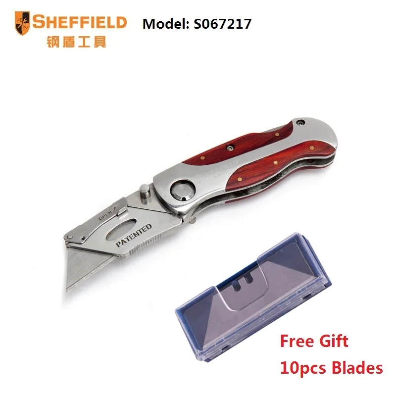 SHEFFIELD Nůž na skládací nůž z oceli SK5 Ocelový nůž Nůž - Ruční nářadí - Fotografie 4