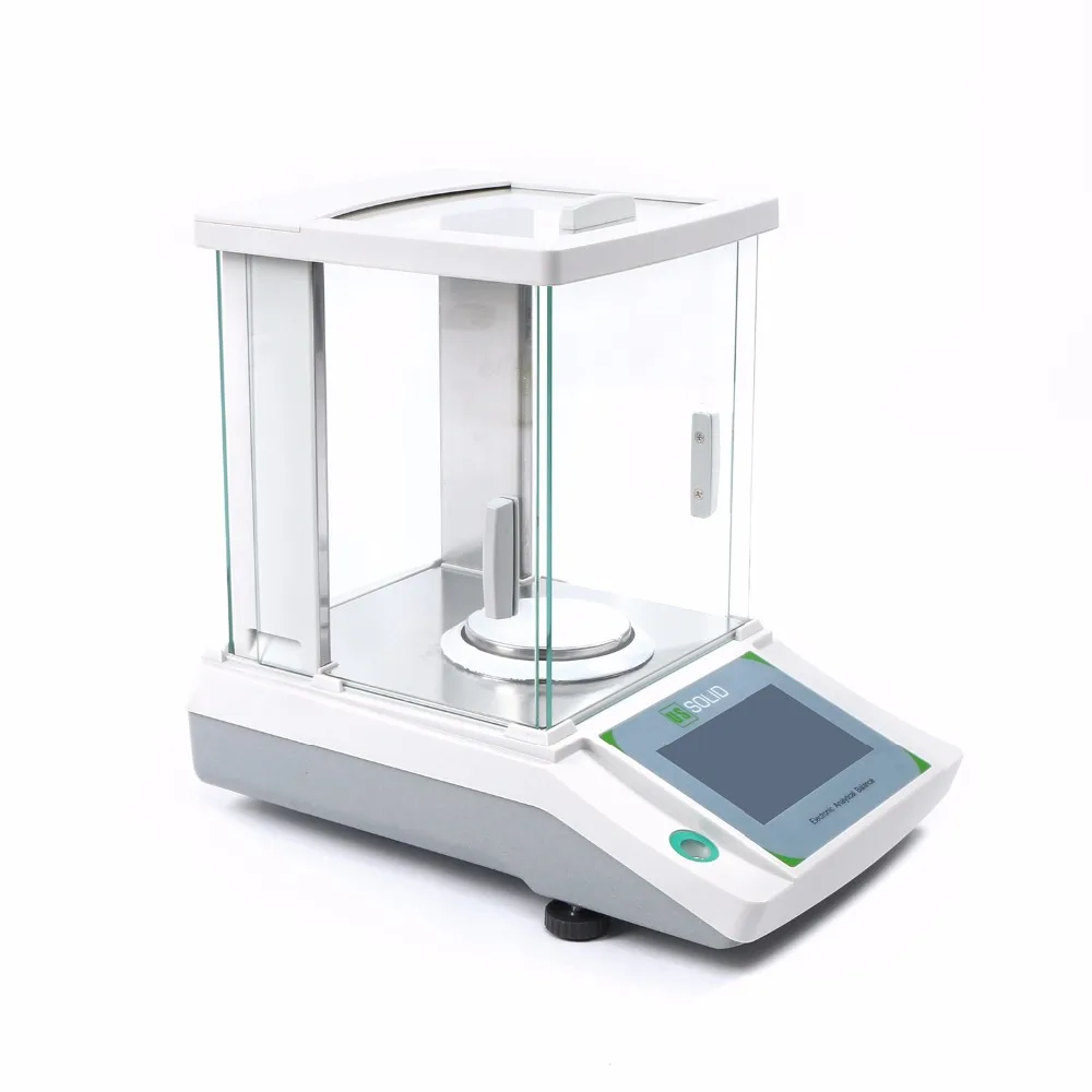 U.S. Solid 110 x 0.0001g Analytical Balance, 0.1 mg Lab Balance Digital Precision Scale, Suitable for Powder Types, 3 Units