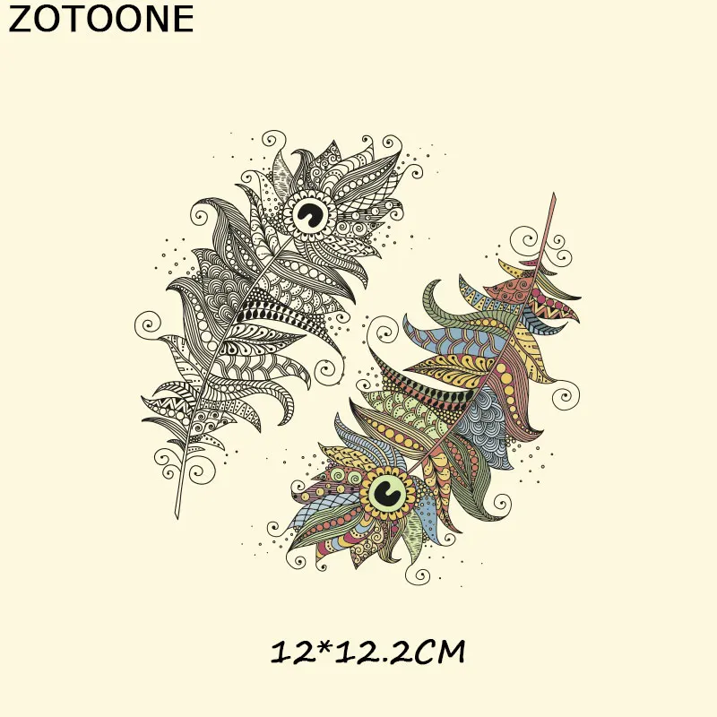 ZOTOONE/платья-футболки с цветком, нашивки на сумку для одежды, а-уровень, моющиеся, с теплопередачей, сделай сам, аксессуары, украшение для детей C - Цвет: 6