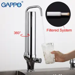 GAPPO смеситель для воды Кухня Раковина кран кухня смеситель torneira очищенная вода кран питьевой кран смеситель фильтр для воды кран G4352