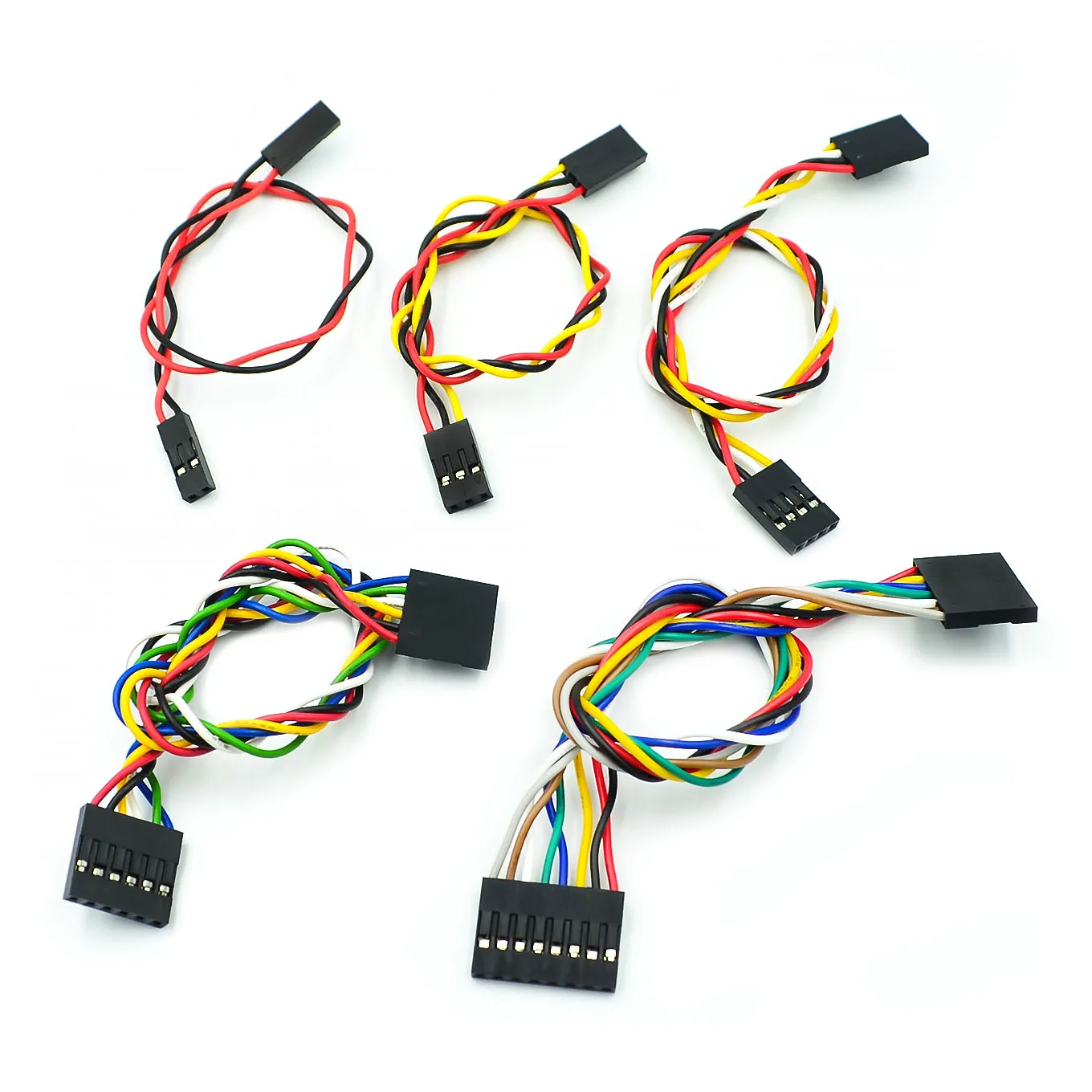 

NEW! 10PCS/LOT 2/3/4/6/8 PIN 20cm jumper wire/dupont cable breadboard+