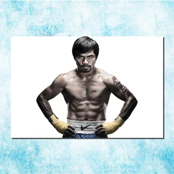 

Manny Pacquiao Super Boxer Star Art Silk Canvas Poster 13x20 32x48inch Boxing Sport Pictures For Living Room Decor (more)-1