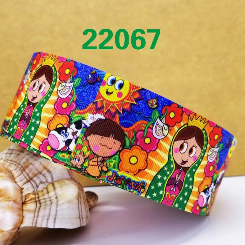 Бесплатная доставка 50 ярдов Мультяшные собаки печатные grosgrain ленты 22069|Ленты| |