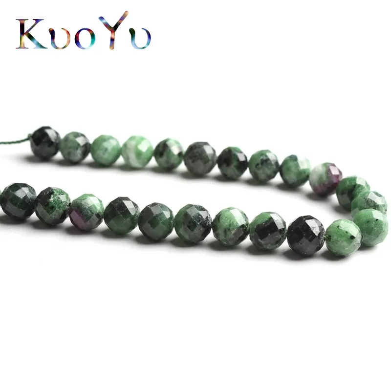 Граненые бусины Epidote Rubys натуральный граненый камень циозит незакрепленные
