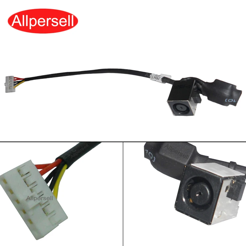 

Laptop DC Power Jack Harness For DE LL Vostro 1310 1320 DC301004500 Socket Connector Cable