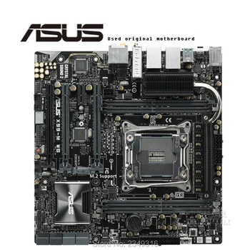 

For ASUS X99-M WS Used original motherboard Socket LGA 2011-3 V3 DDR4 X99 Desktop Motherboard