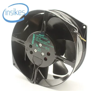 

Original W2S130-AA03-01 Double Ball Bearing Cooling Blower Turbo Fan AC 230V 45W 172150 172*150*55mm 2 Wires 2800RPM