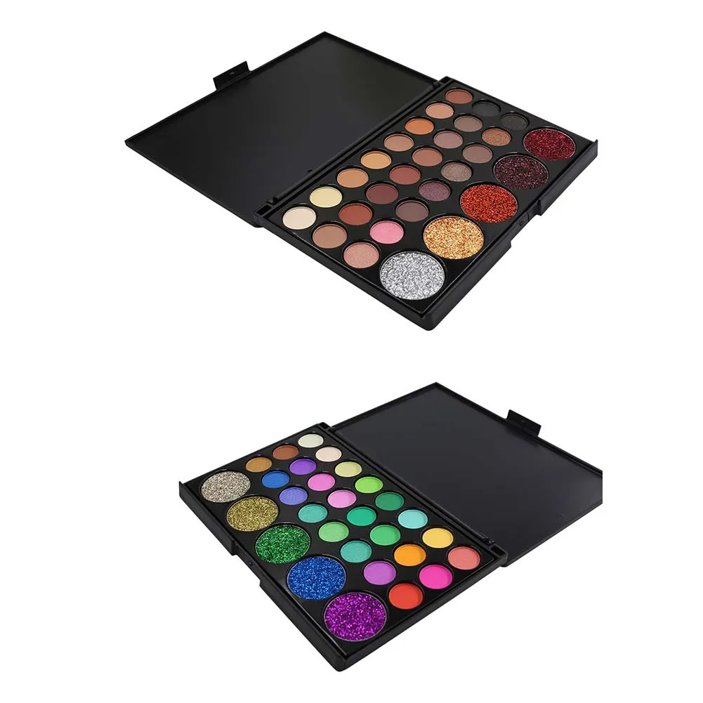 29 Colors Eyeshadow Palette Waterproof Cosmetics Shiny Eye Shadow Powder Eyes Makeup Tool MSI-19 |