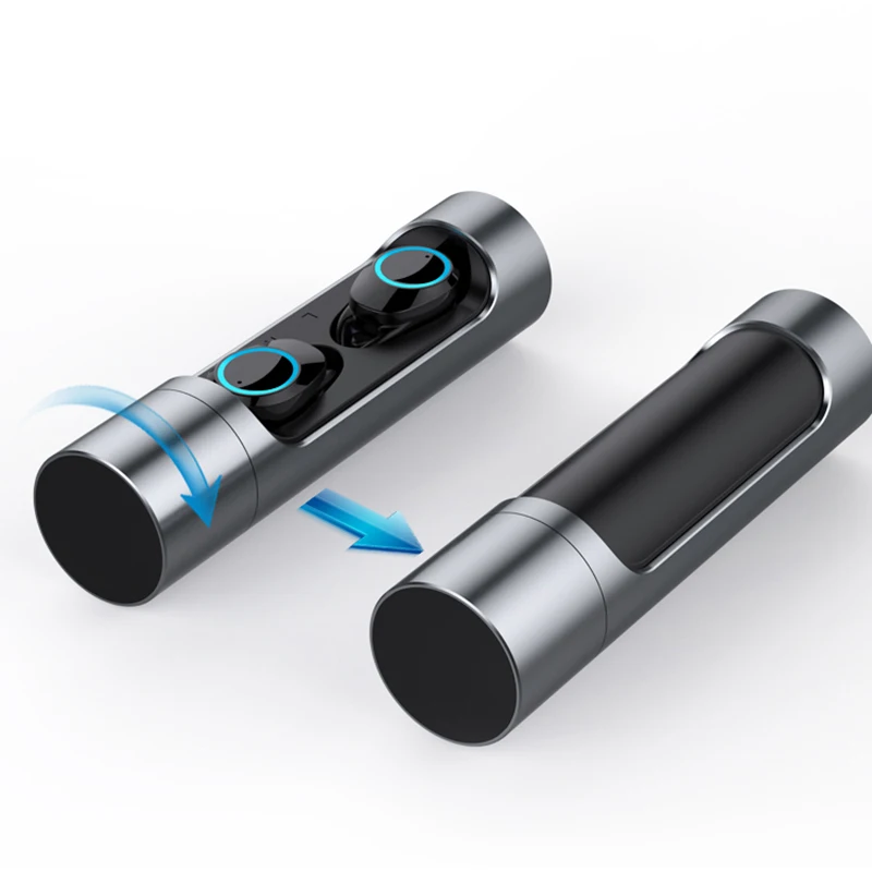 

2019 Bluetooth Earphone with Mic Bluetooth 5.0 Ture Wireless in ear Earbuds Sport Headsets for Mobile Gaming Smartphone Iphone