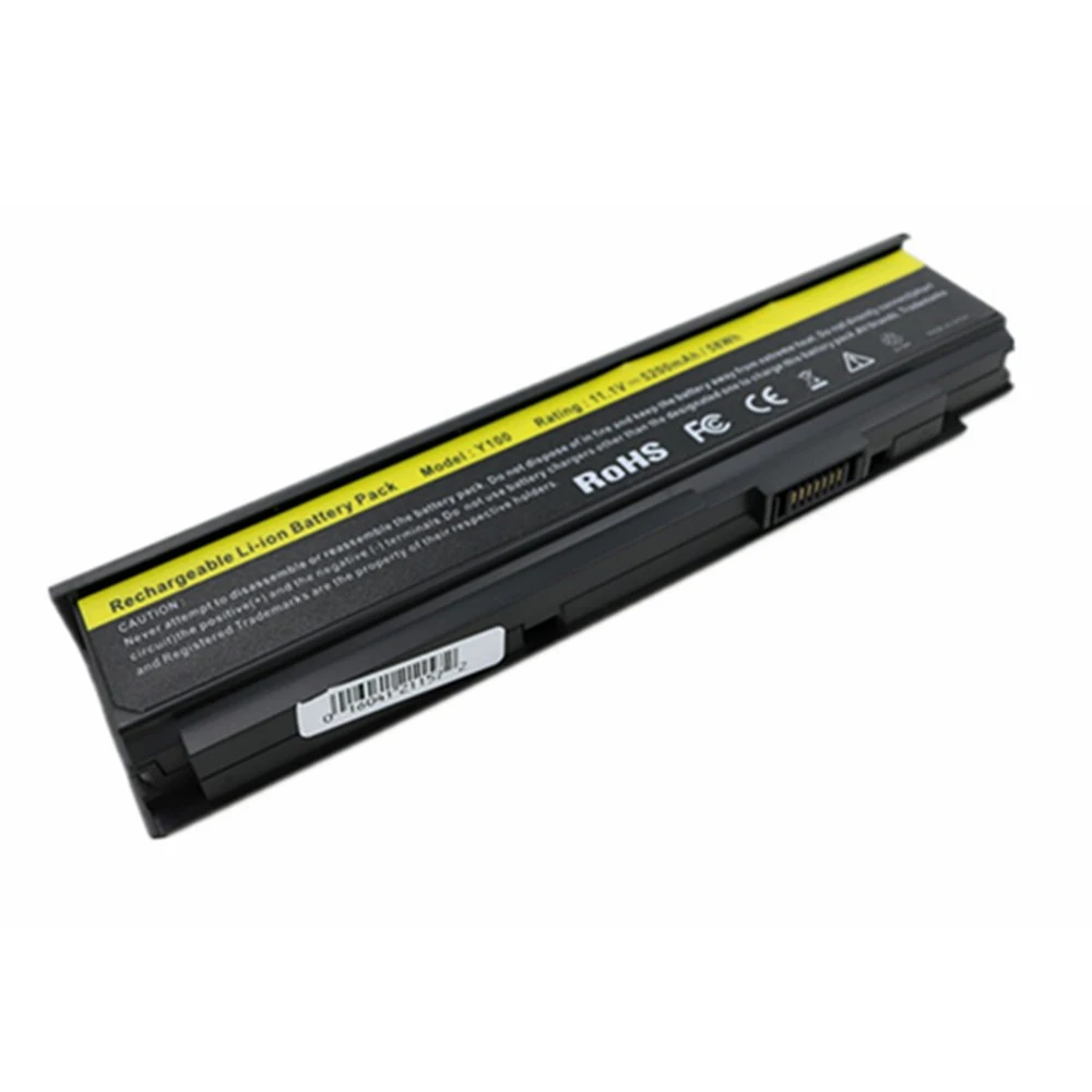 5200mAh for Lenovo Laptop battery Y100 100  series BATEFL31L6