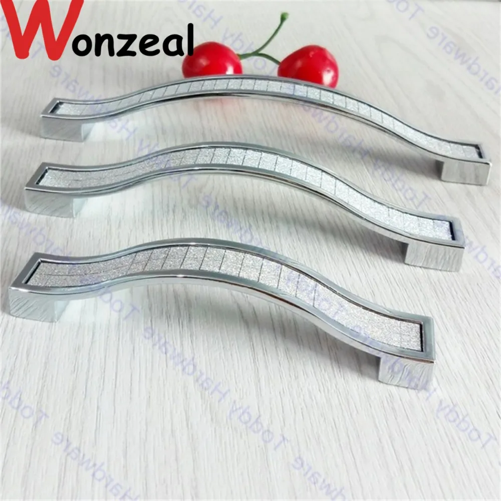 

Hole CC 96mm/128mm/160mm/192mm/224mm crystal furniture handle drawer pull knob for kitchen cabinet cupboard Wardrobe dresser