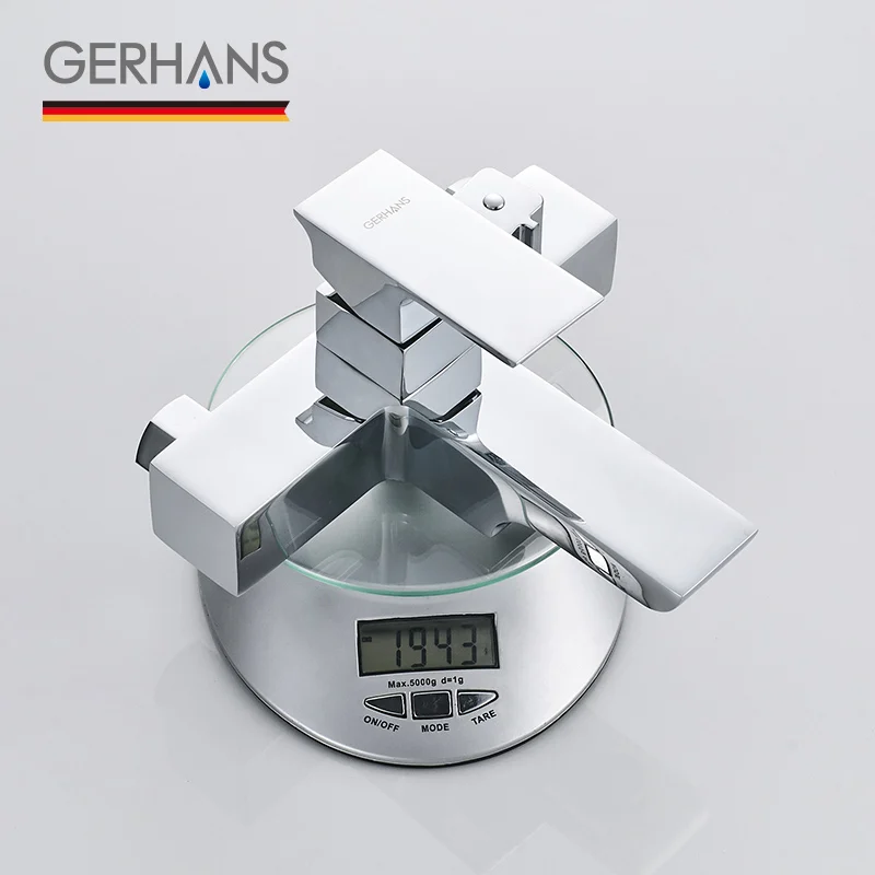 GERHANS Leometric кран для ванны душа комплект 2 Way душ клапан душевая установка низкого
