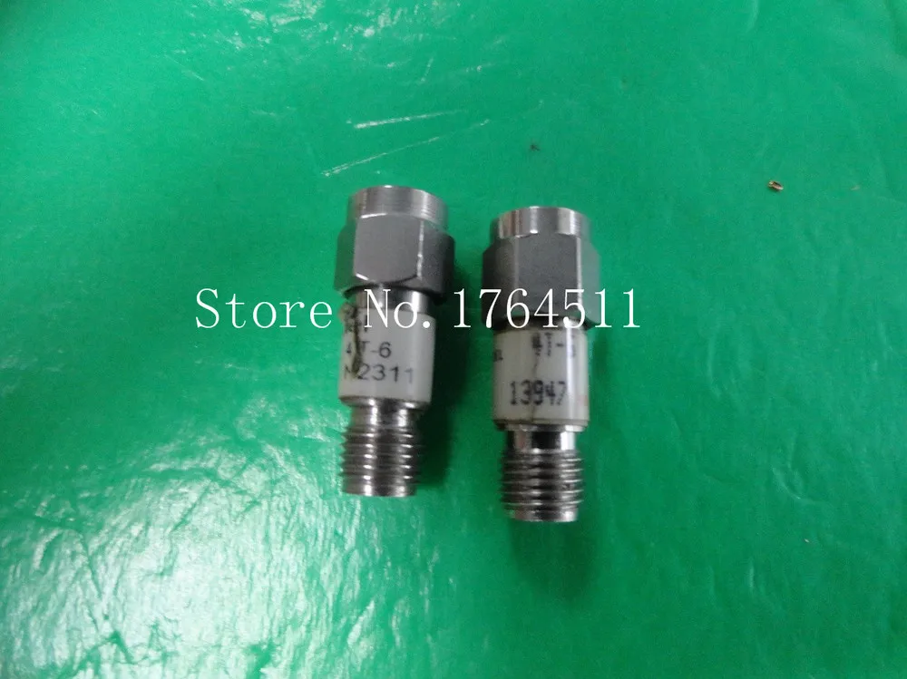 

[BELLA] WEINSCHEL 4T-6 DC-18GHz 6dB 2W SMA coaxial fixed attenuator --5PCS/LOT