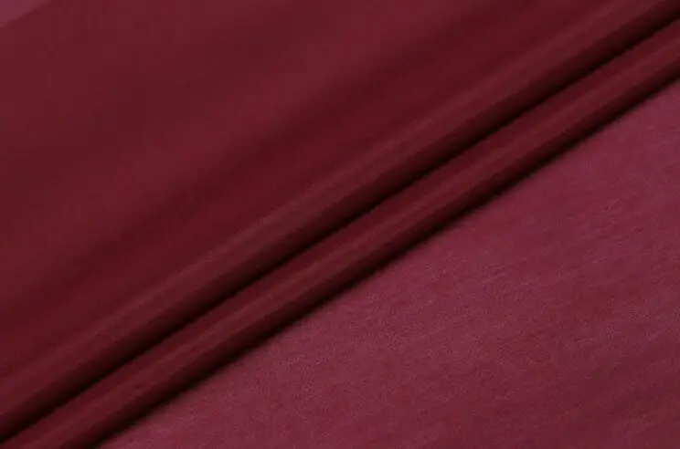 Howmay sutra kain katun campuran 9 m/m 55 "140 cm 50% sutra 50% katun gelap gaun merah 76 # untuk lapisan atau wanita syal jilbab|fabric cotton|silk fabriccotton blend - AliExpress