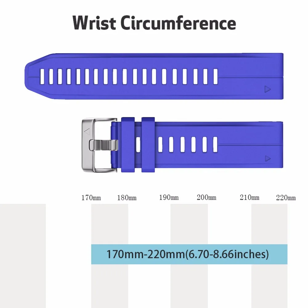 20 мм Ширина мягкий силиконовый быстросъемный ремешок для Garmin Fenix 5S полосы легко подходят браслет для Garmin Fenix 6 S/6 S Pro/5S Plus