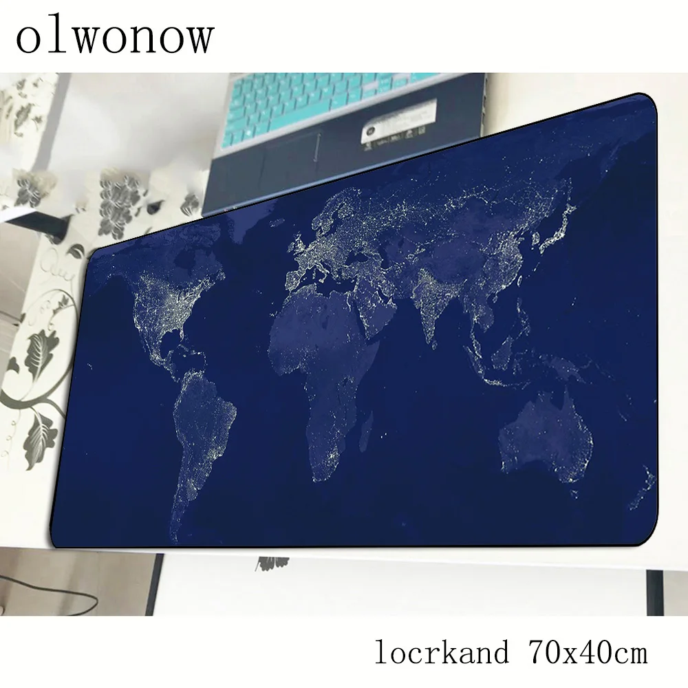 Игровой коврик для мыши с картой мира 700x400x2 мм|Коврики мышей| |