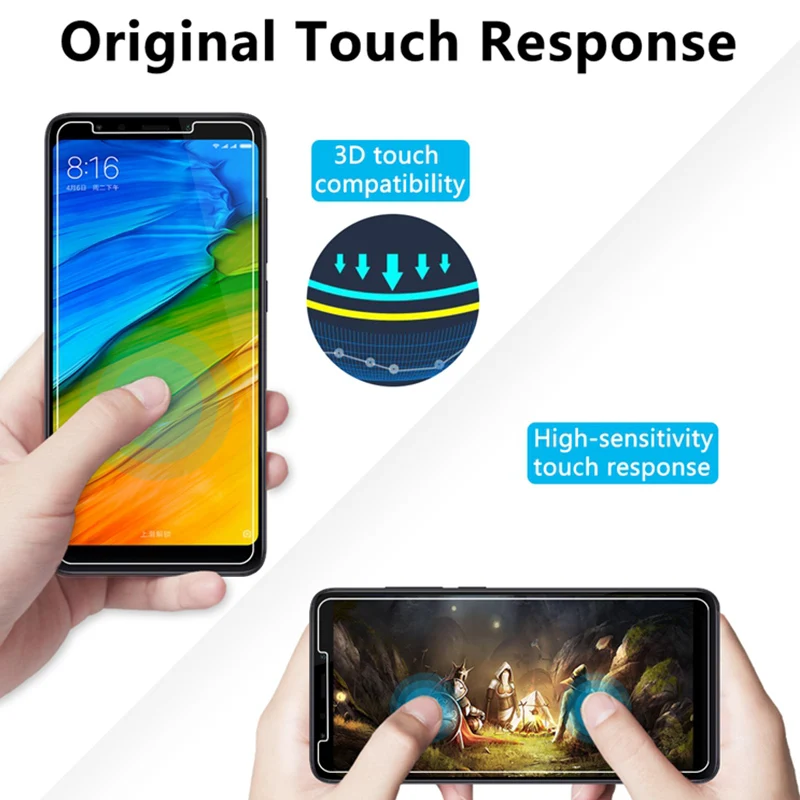 HD Защита экрана для Xiaomi Redmi 4X 4A 5A 6A S2 закаленное стекло на 3 3S Защитное 4 Prime 5 Plus 6