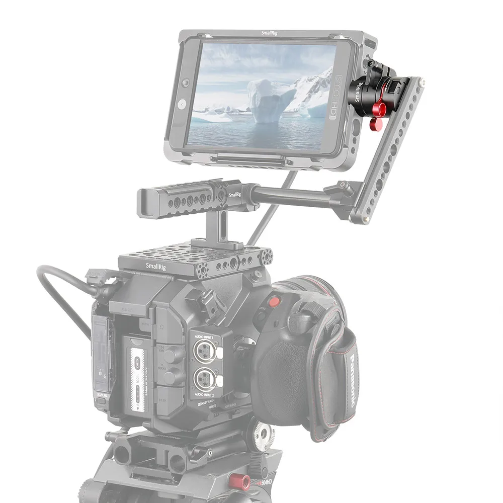  SmallRig EVF Mount For Universal DSLR Camera Rotatable Monitor Camera Mount With Nato Clamp To Fix 