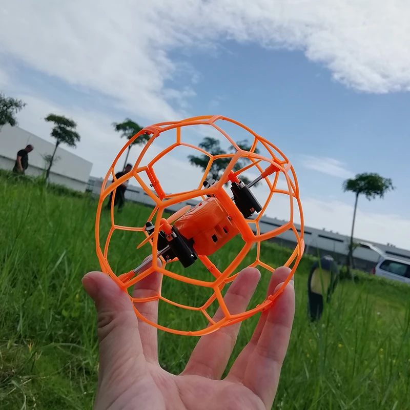 Quadrocopter Пульт Дистанционного Управления Мини Drone 1340 2.4 ГГц 4CH Fly Ball Copter RC Ball Мини Drone Flip Ball Безголовый Drone Игрушки