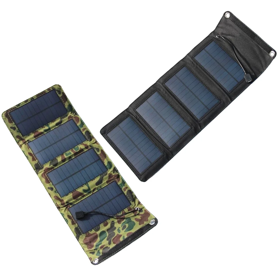 

Portable 1.75W 5V Solar Panel Mobile Phone Charger DIY Polysilicon Foldable Solar USB Battery Chargers Solar Power Bank Charger