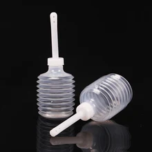 1PC Anal Cleaner Enema Rectal Syringe Vaginal Rinse Plug Anal Vaginal Shower Cleaner Sprayer Disposable Medical Anal Cleaner ball type vaginal enema syringe vagina enemator anal cleaner health products 89ml