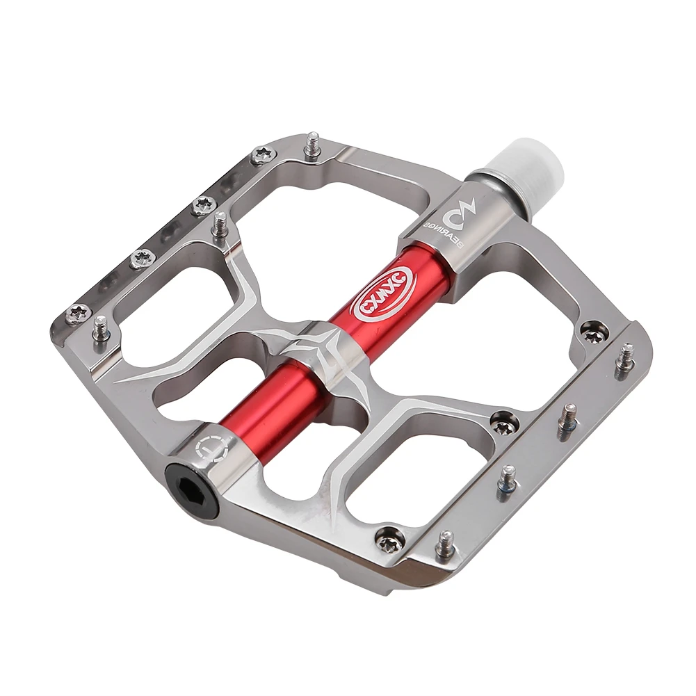 Utral Sealed Bike Pedals, CNC Aluminum Body, For MTB Road Cycling, 3 Bearing Bicycle Pedal Aluminium Alloy Bearing Bicycle Pedal