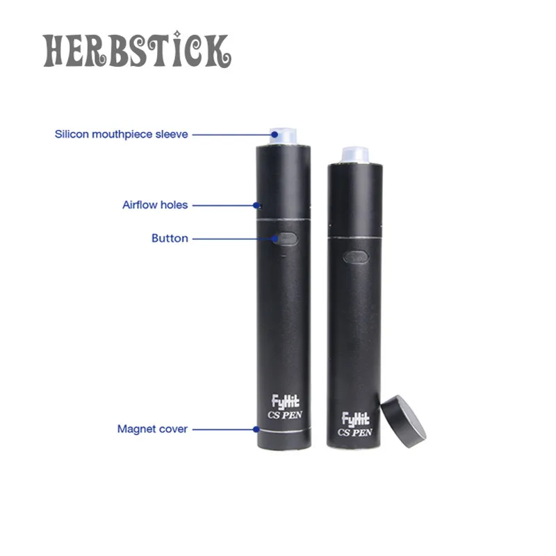 

original Ciggo herbstick Fyhit CS Pen vaporizer dry herb Vape Pen Herbal e cigarette can fit refill cartridges herbstick eco