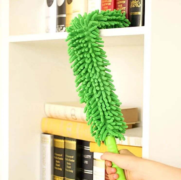 

Chenille Microfiber Duster Cleaner Handle Flexible Washable Clean the Dust Furniture for Ceiling Fans Car