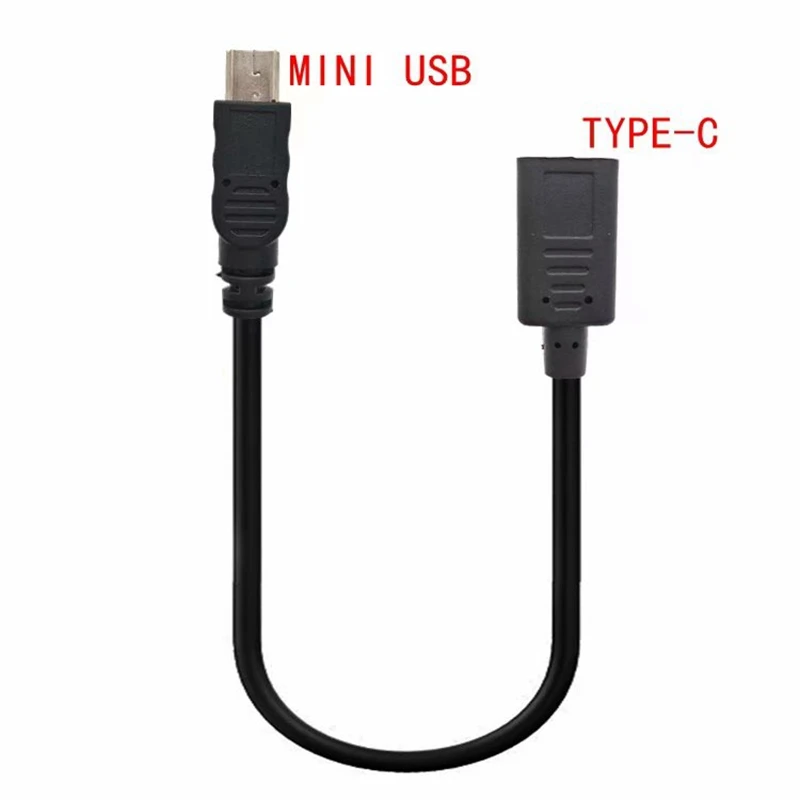 Usb type-c Женский Для микро-usb; мини usb Мужской разъём кабельный переходник дропшиппинг - Цвет: type-c to mini usb