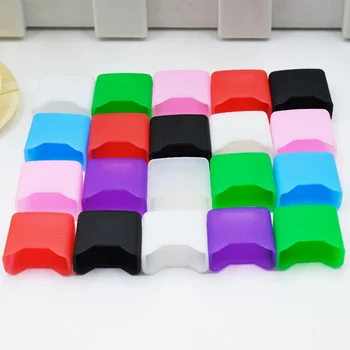 

100pcs/lot disposable drip tip for juul ecig vape accessories silicon test clean food grade colourful dustproof cap