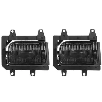 

1 Pair Front Bumper Fog Lights Fog Lamps with Bulbs for BMW E30 1985-1993 63171385945 63171385946