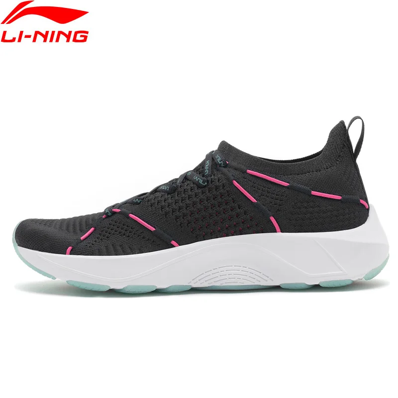 Li-Ning/женские кроссовки LN CLOUD LITE с подушкой; спортивная обувь с поддерживающей подкладкой; дышащие кроссовки; ARHN124 SJAS18