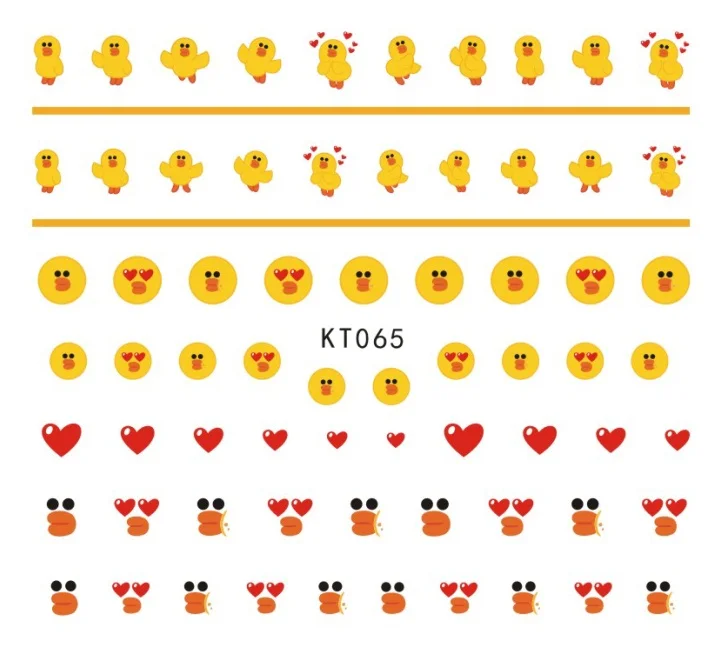 Новые 5 листов 15 тип дети девочки Мультфильмы наклейки дизайн клейкий клей 3D наклейки Makep художественные украшения kt061-075
