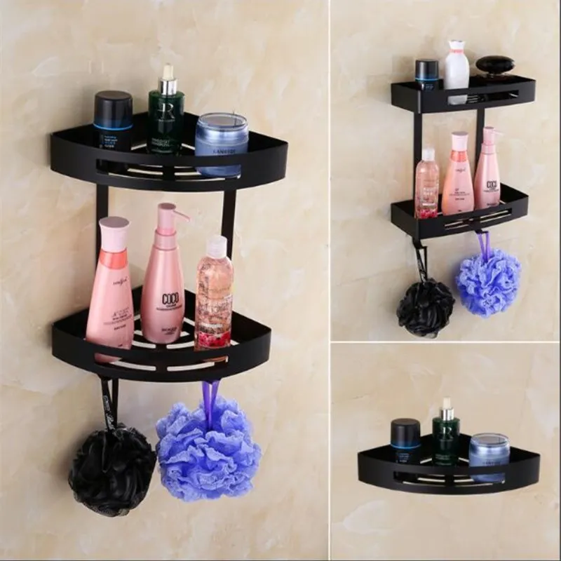 Single Chrome Corner Shelf