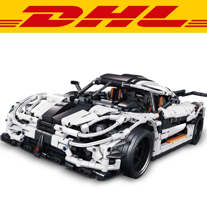 

2017 New 3236Pcs Technology Series Koenigsegg super sports car One1 Car Model Building Kit Block Bricks Children With Toys Gift