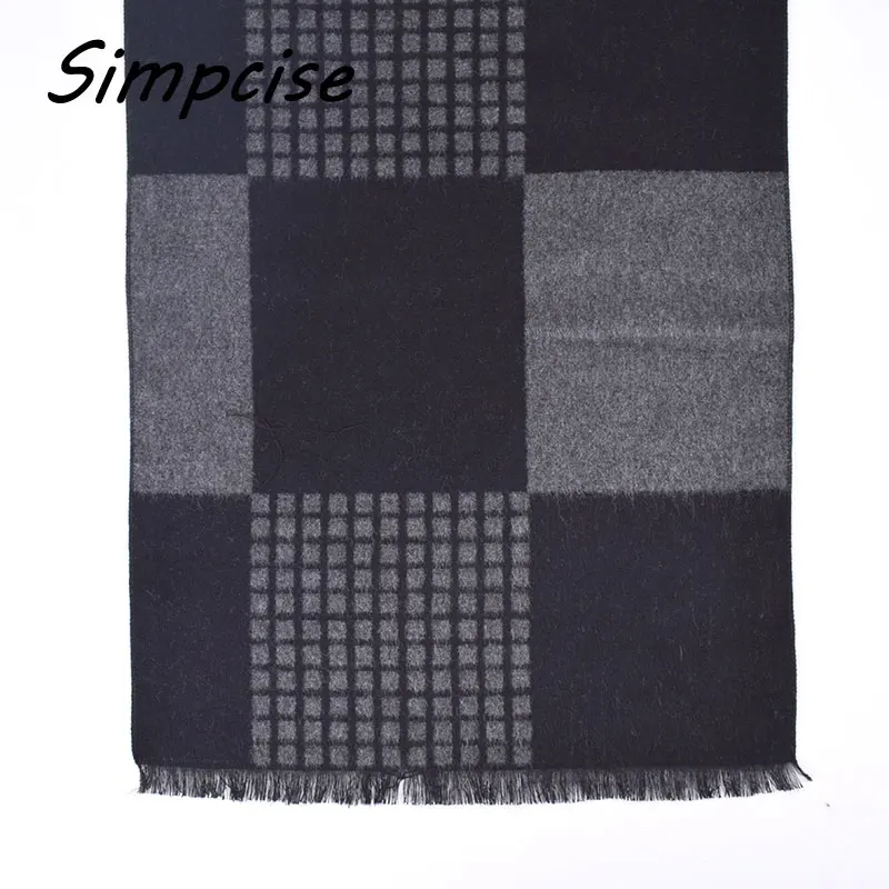 mens designer scarf Men Fashion Style Scarves 2017 New Arrival Hot Sale Windproof Warm Thick Winter Scarves Size 180cm A3A18822 hair scarf for men