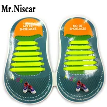 50 комплектов, Легкие шнурки без завязок для детей, кроссовки для бега, повседневная обувь, кроссовки, эластичные силиконовые плоские шнурки обуви