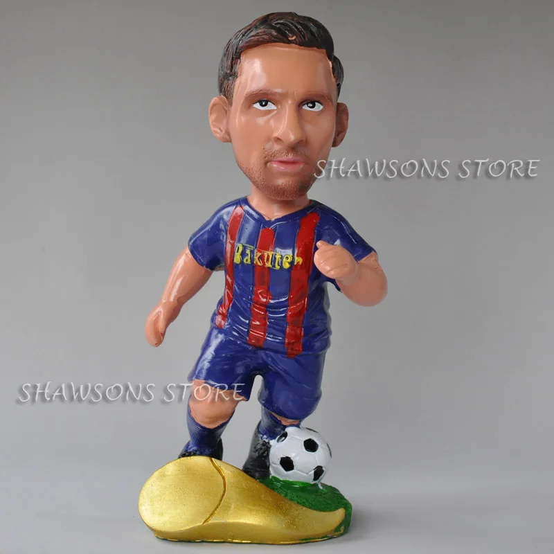 Спортивная фигурка звезды футбола Аргентины 9 дюймов Lionel Messi Статуя куклы
