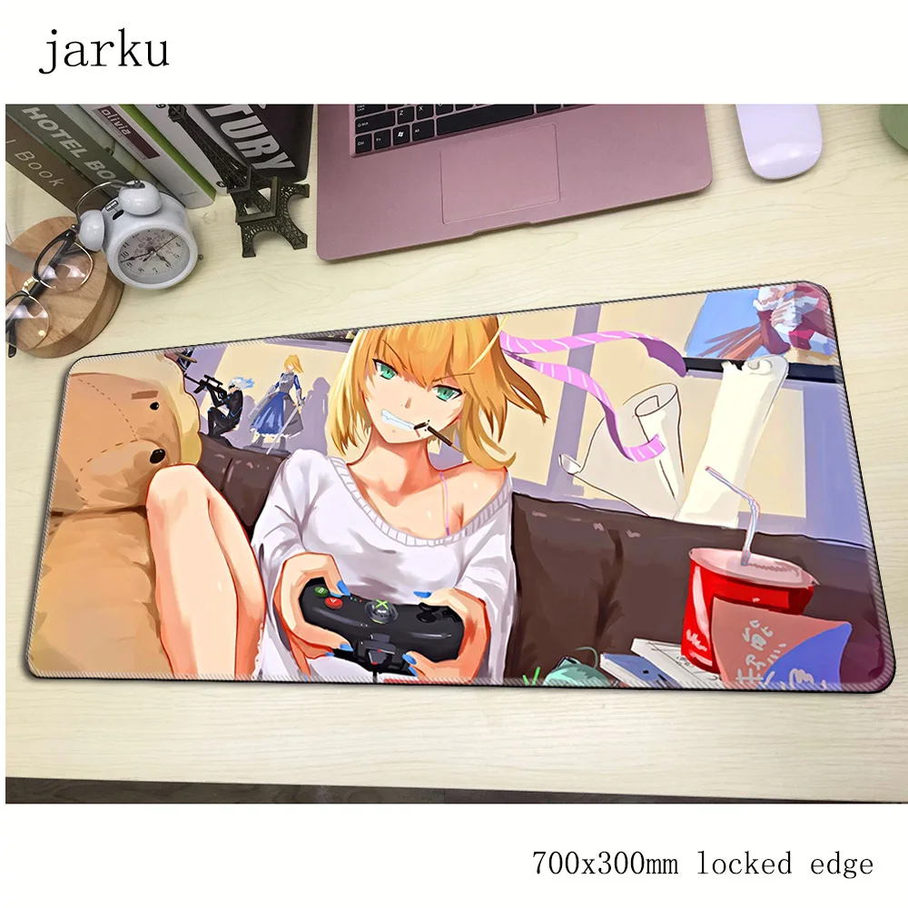 Коврик для мыши Fate Saber Геймер 700x300 мм коврик notbook большой игровой подарок на день