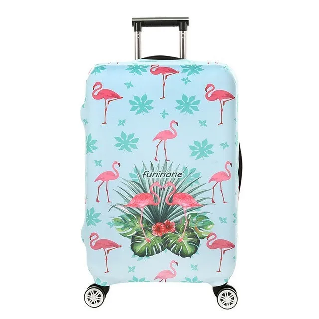 Мультяшные аксессуары, Дорожный чемодан, пылезащитный чехол для 18-30 дюймов, сумка для путешествий, чехол для багажа, защитный чехол, чехол на колесиках - Цвет: HZ1-172