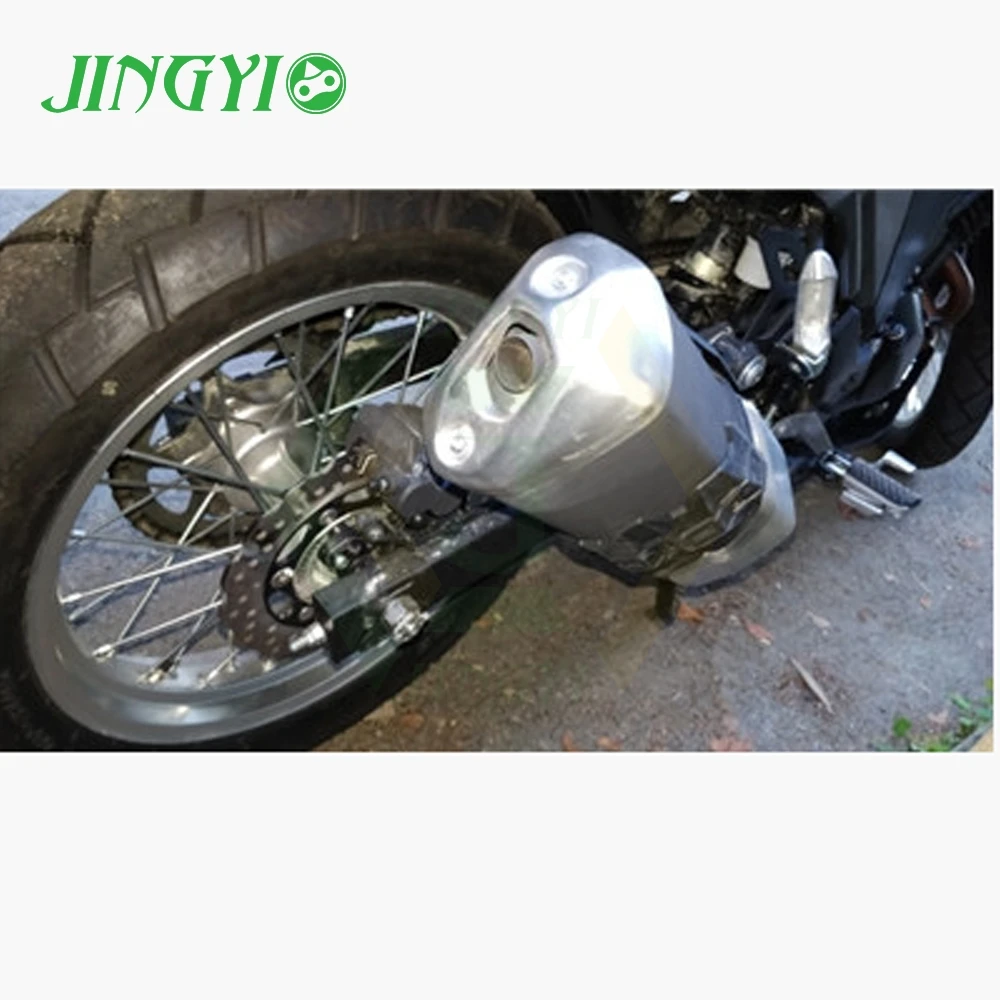 Новинка аксессуары для мотоциклов JINGYI CB400 KYMCO AK 550 SUZUKI BANDIT 650 KAWASAKI KLX 250 выхлопная
