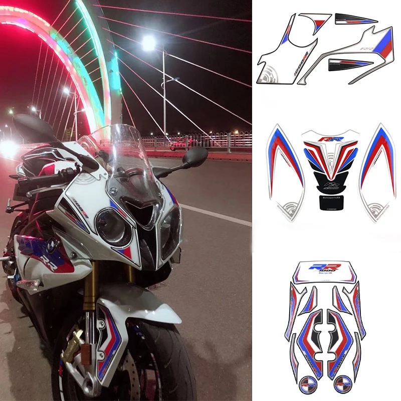 BMW S1000RR 2017 2018 Front Fairing Motorcycle Number Board Gel Paint Protector