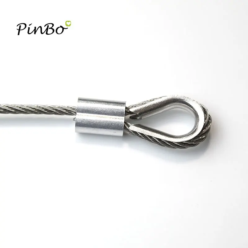 HANDYCRF 20pcs Diameter 2mm Sleeves Aluminium Oval Double Hole and Thimble Rope for Crimping Wire Rope Specification: 2mm 20PCS HANDYCRF 20pcs Diameter 2mm Sleeves Aluminium Oval Double Hole and Thimble Rope for Crimping Wire Rope Specification: 2mm 20PCS